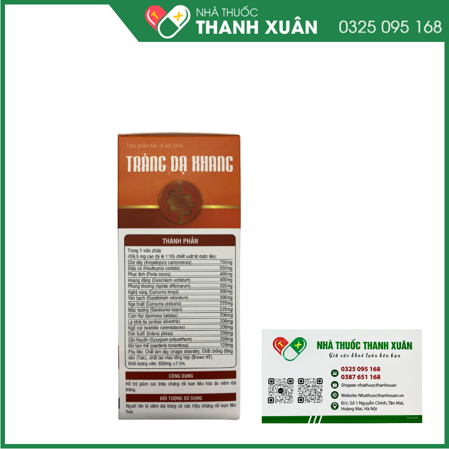 Tràng Dạ Khang hỗ trợ giảm các triệu chứng rối loạn tiêu hóa do viêm đại tràng